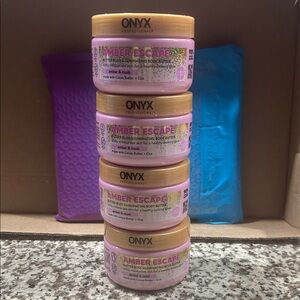 Onyx Amber Escape Body Butter - Purple and Gold